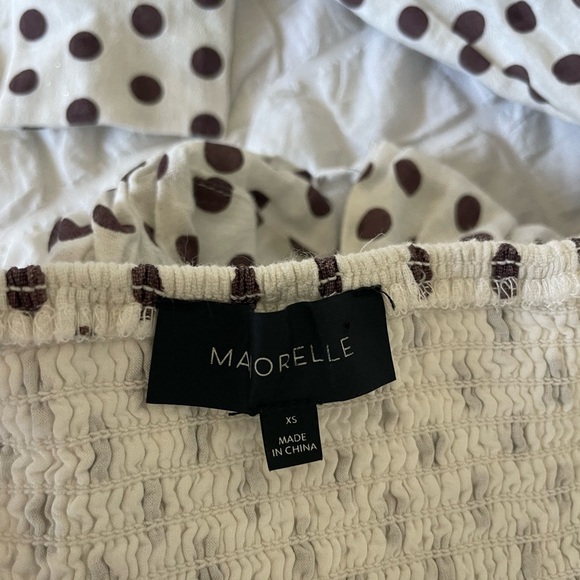 MAJORELLE Emily Polka Dot Blouse - Picture 10 of 12